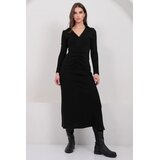 Trend Alacati Stili ženska haljina Alc-X14976, crna Cene