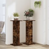  Stalci za biljke 2 kom boja hrasta 30 x 30 x 80 cm drveni | Eponuda.com