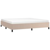  Za krevet boja cappuccina 200x200 cm od umjetne kože | shoptok.hr