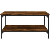  Stolić za kavu boja hrasta 80 x 80 x 40 cm konstruirano drvo | shoptok.hr