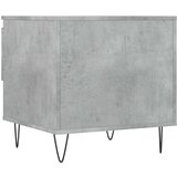 vidaXL Klubska mizica 2 kosa betonsko siva 50x46x50 cm inženirski les | Shoptok.si