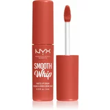 NYX Professional Makeup Smooth Whip Matte Lip Cream žametna šminka z gladilnim učinkom odtenek 02 Kitty Belly 4 ml
