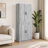  Set ormara 2 kom. Konstruirano drvo Siva 66 x 34,5 x 87 cm Cene