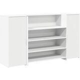 Maison Chic sprejemna pisalna miza - računalniška miza bela 180x50x103,5 cm iz umetnega lesa, (21785287) | Shoptok.si