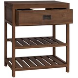 Kupaonski ormar Prirodna 60 x 45 x 75 cm Čvrsto teak drvo | shoptok.hr