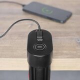  Produžni kabl sa stezaljkom za sto, 3 utičnice + 3x USB, 1,5m, crni | Eponuda.com