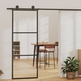 Klizna vrata s priborom ESG staklo i aluminij 76 x 205 cm | Eponuda.com