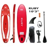 Sup Ruby (Do x Š x V: 315 x 79 x 15 cm, Nosilnost: 130 kg, Napihljiv)