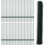  Heksagonalna ograda s stubom 100 x 1 m Čelik premazan PVC-om | shoptok.hr