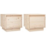  Noćni ormarići 2 kom 35 x 34 x 32 cm od masivne borovine | shoptok.hr
