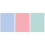 STREET Zvezek A4 Pastel PP, črte z robom, 42 listov, sortirano, 1 kos | Shoptok.si