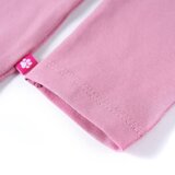  Dječja majica s dugim rukavima tamnoružičasta 116 | shoptok.hr