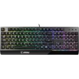MSI VIGORGK30 tipkovnica Igranje USB QWERTY UK Engleski Crno | shoptok.hr