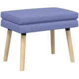  Klupa s dvostrukim slojem Traper plava 60 x 40 x 46 cm Tkanina | Eponuda.com