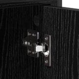  TV ormar 79,5 x 33 x 50 cm Crni hrast Konstruirano drvo | shoptok.hr