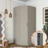 Hanah home BA311 ormar 91 × 210 × 57,5 cm, peščana Cene