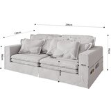 Ropez Bijela sofa 236 cm Nora – | shoptok.hr