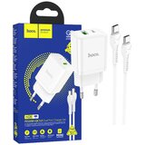 Hoco N28 Founder punjač, ​​Tip C do Tip C, PD20W, QC3.0 18W, 1m, bijeli Cijene