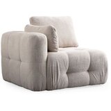 Atelier Del Sofa amaris 3 seater with pouffe beige ugaona sofa | ePonuda.com