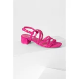 Answear Lab Sandale boja: ružičasta