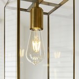  Endon 119142 - Luster na lancu HAMMOND 1xE27/10W/230V 17x17 cm mesing | Eponuda.com