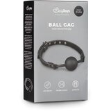 EasyToys - Fetish Collection Gag s silikonsko kroglico, črn | Shoptok.si