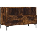 TV ormarić dimljeni hrast 80 x 36 x 50 cm konstruirano drvo | shoptok.hr