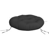  Okrugli jastuk crni Ø 60 x 11 cm od tkanine Oxford | shoptok.hr