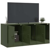 TV ormarić maslinasti 99 x 39 x 44 cm čelični | shoptok.hr