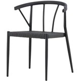 Venture Home Stina vrtna stolica, crna, set od 6 Slike