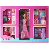 Modna lutka mega set s odjećom i dodacima, 29 cm