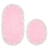 Set 2 prostirke za kupatilo Zara Pink