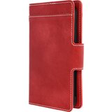 AVIZAR Tanka torbica, preklopni ovitek za knjigo, torbica s stojalom za pametne telefone 5,5''- 6'' - rdeča, (20526831) | Shoptok.si