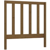 Maison Chic posteljno vzglavje - vzglavna omarica - nočna omarica medeno rjavo 95x4x100 cm trdna borovina, (21707446) | Shoptok.si
