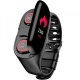 Tws pametna zapestnica in bluetooth slušalka M1 črna | Shoptok.si