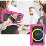 NIKCORP Ovitek za Samsung Galaxy Tab S8 Ultra 14,6, s stojalom, držalom za pisalo in naramnim trakom, trislojna zaščita, roza, (5000138867) | Shoptok.si