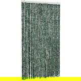 vidaXL Zastor protiv muha zelena i bijela 118 x 220 cm od šenila Cijene