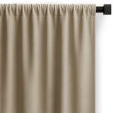 Restilo curtain CARLI color beige plain style classic tape type of material - textiles oxford 200x270 Cijene