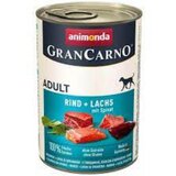 Animonda vlažna hrana za odrasle pse cran carno, govedina, losos i spanać, 400g cene