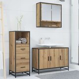 vidaXL set namještaja za kupaonicu 3 pcs hrast artisan 90 x 33 x 60 cm | shoptok.hr