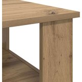  Klubska miza Umetni hrast 57 x 55 x 45 cm Konstruiran les, (5000120457) | Shoptok.si