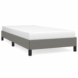 The Living Store Posteljni okvir temno siv 100x200 cm blago - Posteljni Okvir, (21526366) | Shoptok.si