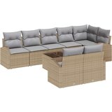  Set od 9 dijelova vrtnih kauča s jastučićima crni poli ratan | shoptok.hr