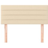  Uzglavlje krem 100x5x78/88 cm od tkanine | shoptok.hr