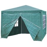 Multi Garden komercijalni vrtni paviljon šator – 3 × 3 m, 4 zida, zeleni | shoptok.hr