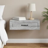 Stolna montirana na zid Siva sonoma 59 x 34,5 x 17 cm Cijene