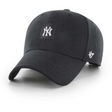 47 Brand Bombažna bejzbolska kapa Mlb New York Yankees črna barva | Shoptok.si