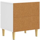  Noćni ormarić Bijela visokog sjaja 43 x 34,5 x 48 cm | shoptok.hr