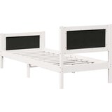  Okvir za krevet Svijetlo siva 75 x 190 cm tkanina | shoptok.hr