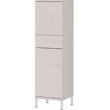 Germania Krem visok/uski kupaonski ormarić u mat dekoru 34x123 cm Laurino – Cijene